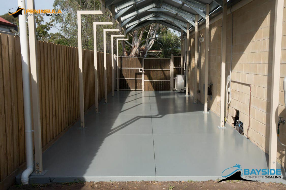 High-quality concrete sealing project in Bayside Melbourne