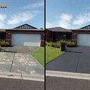 Concrete resurfacing and restoration overlay finish